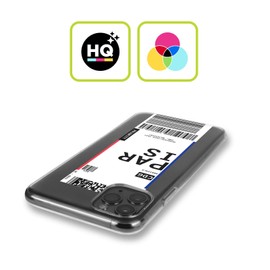 Head Case Designs Paris, France Kofferanhänger Soft Gel Handyhülle Hülle kompatibel mit Realme C15