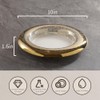 Andaliz 10 Inch Porcelain Dinner Plates Set of 4 -