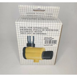 Unbranded NIB 4-Hour Swivel Mount Outdoor Water Timer w/Optional Manual Control L0905