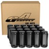 GAsupply 1/2x20 Black Lug Nuts 20pcs - 1/2-20 Long Closed
