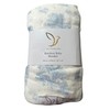 The Gilded Bird Bamboo & Organic Cotton Baby Blanket, 110cm