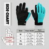 2XK-NOV 1 pair of high wear resistance sailing gloves, two