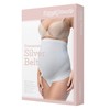 RelaxMaternity 5400 (White/Silver, L) Band Abdominal Support Silver Fibres Pregnancy