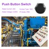 DMiotech 1 Pcs 22mm / 7/8" Push Button Switch, IP66