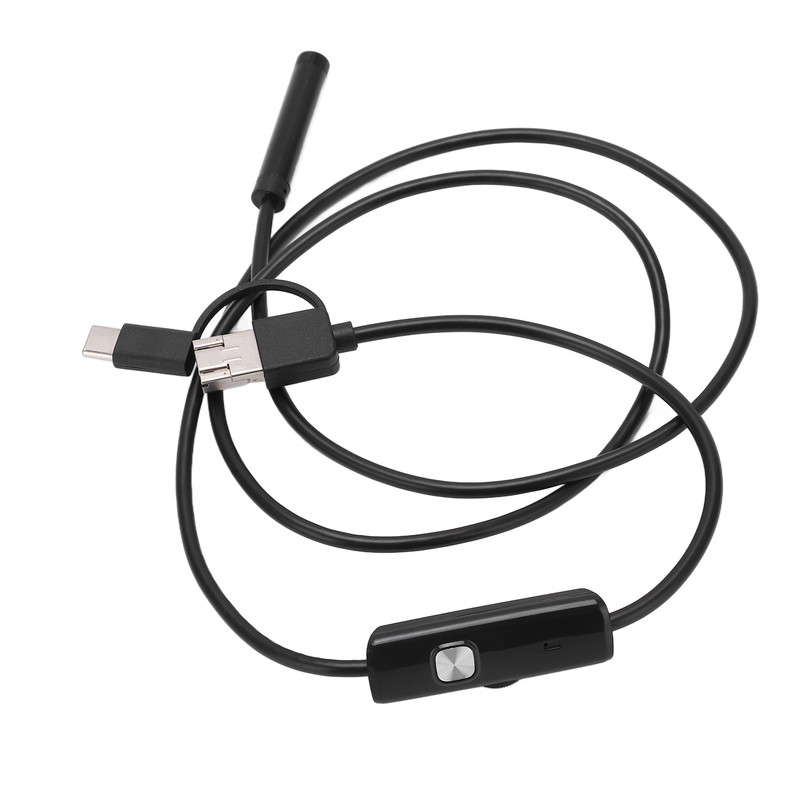 AN100‑8 8mm 3 in 1 Endoscope IP67 Waterproof 6LED Adjustable