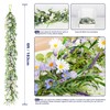 2PCS 6ft Spring/Summer Daisy Garland with Flowers, Faux Daisy and