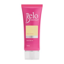 Belo Essentials Pore Refining Oil Control Gentle Foaming Facial Cleanser Gel Formula Daily Skincare Wash - 100 ml
