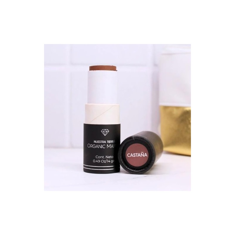 Makeup Pop Barra de Contorno Tono Marrón Intenso Castaña, Maquillaje
