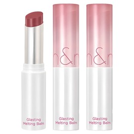 Romand Glasting Melting Lip Balm, 07 Mauve Whip, 3.5g, 2 pieces / 롬앤 글래스팅 멜팅 립밤, 07 모브 휩, 3.5g, 2개