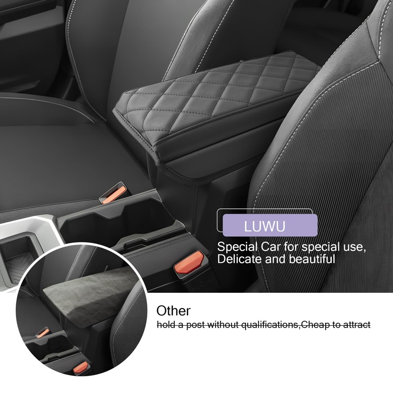 LUWU Car Armrest Pad for Dacia Duster 2024 (Models with