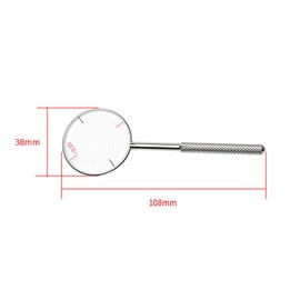 Artibetter 2pcs Round Optical Cross Cylinder Lens Tool Set diopters Optical Instruments diopters kit (0.25/0.5)