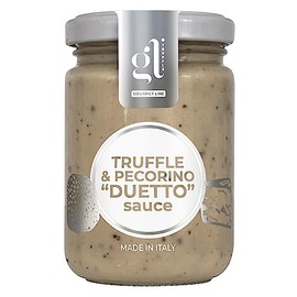 Truffle & Pecorino "Duetto" Sauce, Pasta Sauce, 130 gr (4.6oz), Italian Truffle Sauce with DOP Pecorino, Product of Italy, GL Truffle