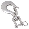 logyues Swivel Hanging Hook 350KG Swivel Hoist Hook Safety Latch