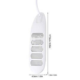Cafopgrill Shoe Dryer Shoe Drying Machine Electric Shoe Dryer USB Shoe Dryer Boot Dryer Portable USB Shoe Dryer Intelligent Timing Deodorization Shoe Boot Drying Machine USB 5V(white)