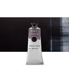 Cranfield : Traditional Letterpress Ink : 75ml : Midnight Black