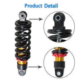 labwork 10.5" 270mm Rear Shock Spring for SDG SSR Coolster 110cc 125cc 800lbs Dirt Pit Bike