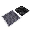 Solar Panel Fan Kit Monocrystalline Silicon Solar Panel Weatherproof 4