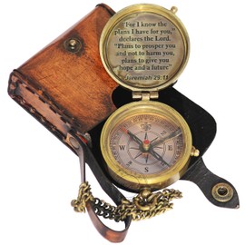 for I Know The Plans I Have for You Engraved Compass, Jeremiah 29 11, Baptism Gifts, Best Easter, Birthday, Mothers Day, Fathers Day, Graduation Gift, Wedding Gifts