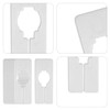 12-Piece Wardrobe Dividers, Clothes Hanger Dividers, Assorted Clothing Accessories, White