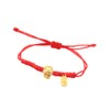 LRGKMCWTOB Chinese Zodiac Animal Charm Bracelet for Women Men, Red