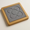Rocking Gifts Panot Barcelona Grey Ceramic Wooden Placemat 20cm