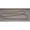 Unbranded 925 STERLING SILVER DESIGNER ROPE CHAIN /18 INCH LONG/