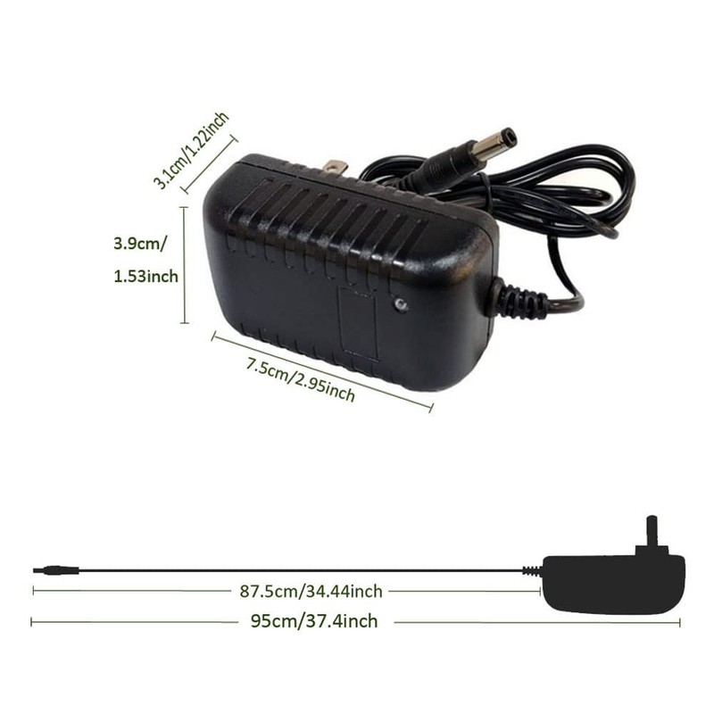 NC 9V 2000mA Power Supply 100-240V AC to 9Volt DC