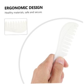 Baluue 1pc Portable Home Massage Comb for Scalp Care Lightweight and Smooth Edges Comfortable for All Hair Types for Relaxation and Hair Growth