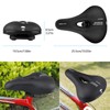 omitium Bicycle Saddle, Memory Foam Padded Bicycle Seat, Breathable Hollow