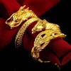 The Charmery Chinese Gold Dragon Phoenix Ring Adjustable Rings Jewelry