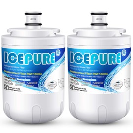 ICEPURE UKF7003 Replacement for Maytag UKF7002AXX, UKF7003AXX, WF-UKF7003, UKF7002, 7003, WD-UKF7003, UKF5001, RFC1600A, Whirlpool EDR7D1, WF288, EveryDrop Filter 7 Refrigerator Water Filter 2 PACK