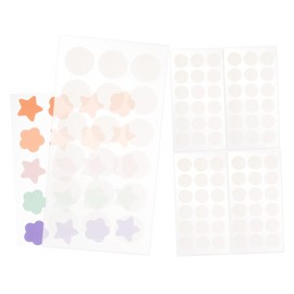 Baluue 1set Hydrocolloid Pimple Patches of Face Stickers for Treatment Comfortable and Breathable Absorption for Skin for Daily Use