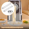 3 Pieces Meat Grinder Accessories, Shortbread Cookie Press Accessories, Stainless