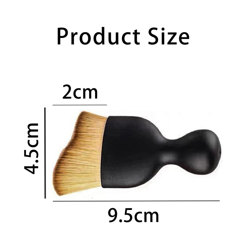 Tan Brush,Tanning and Makeup Brush Face Brush Angled Flat Foundation