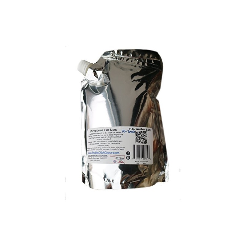 Natural Laundry Soap - Shabby Chick Natural Products - 100%