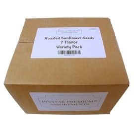 ChaCha Roasted Sunflower Seeds 7 Flavor Variety Pack