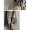 VITAFELICE sib-20003n Women's Genuine Leather 2-Way Shoulder Bag, grey beige