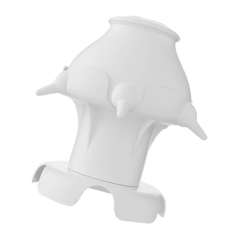 Pet Milk Feeder 4 Soft Silicone Nipples Raised Base Puppy