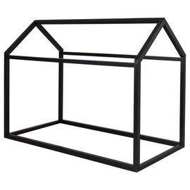 Signature Design by Ashley Flannibrook Contemporary House Bed Frame, Twin, Black