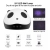 Xi Nail Lamp Lámpara Led/uv De Curado De Uñas Panda