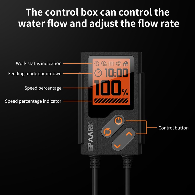 ERAARK 650GPH Submersible Water Pump 25W Ultra Quiet Small Fountain