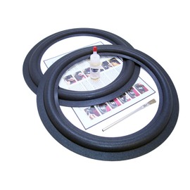 Realistic Mach I Speaker Foam Surround Edge Repair Kit - 2 Speaker Kit - Compatible with Radio Shack Realistic Mach 1, Mach-1, Mach1, Mach One, 3802, 40-4029, Many More