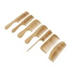 Baluue Natural Bamboo Wooden Hair Brush Set Wide Tooth Prevent