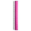 sourcing map Straight Ruler 15cm Metric Plastic Aluminum Alloy Protractor