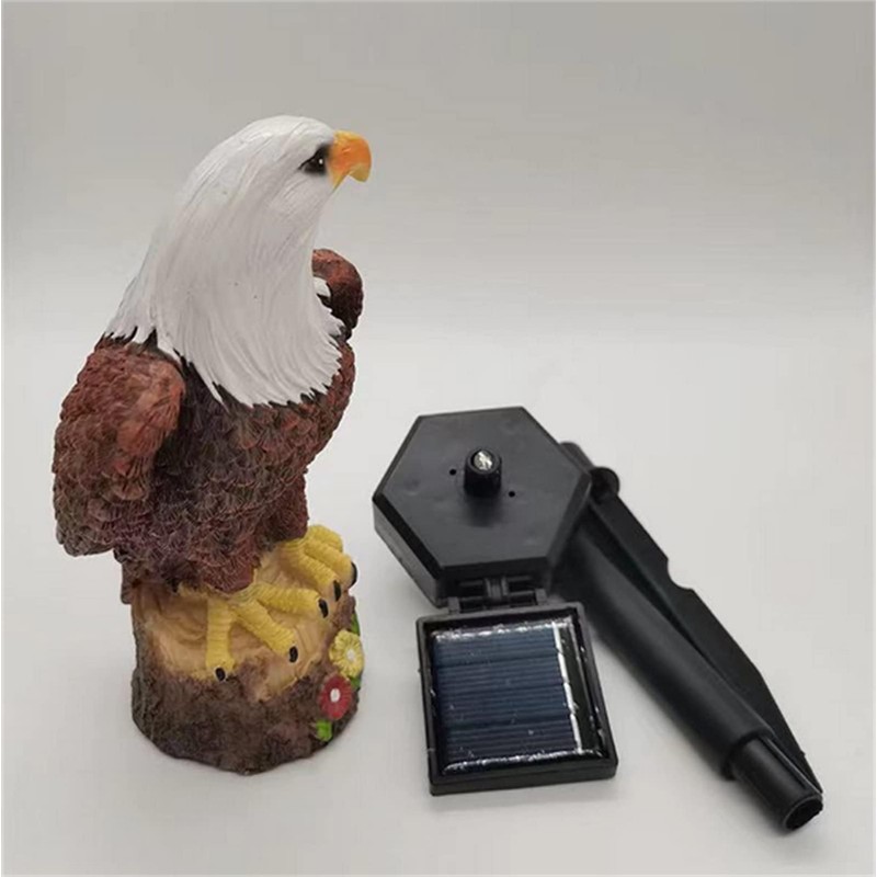 Huazzzyi Outdoor Solar Lights, Eagle Solar Lights Outdoor Waterproof Eagle