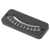 25° Inclinometer Multipurpose Angle Indicator High Resolution Inclinometer for Bulkhead