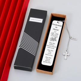 Confirmation Gifts for Teens Baptism Gifts for Girl Boys Catholic Christening Gifts First Communion Gifts for Girl Boy Baptism Bookmark Christian Christmas Stocking Stuffers for Women Men Easter