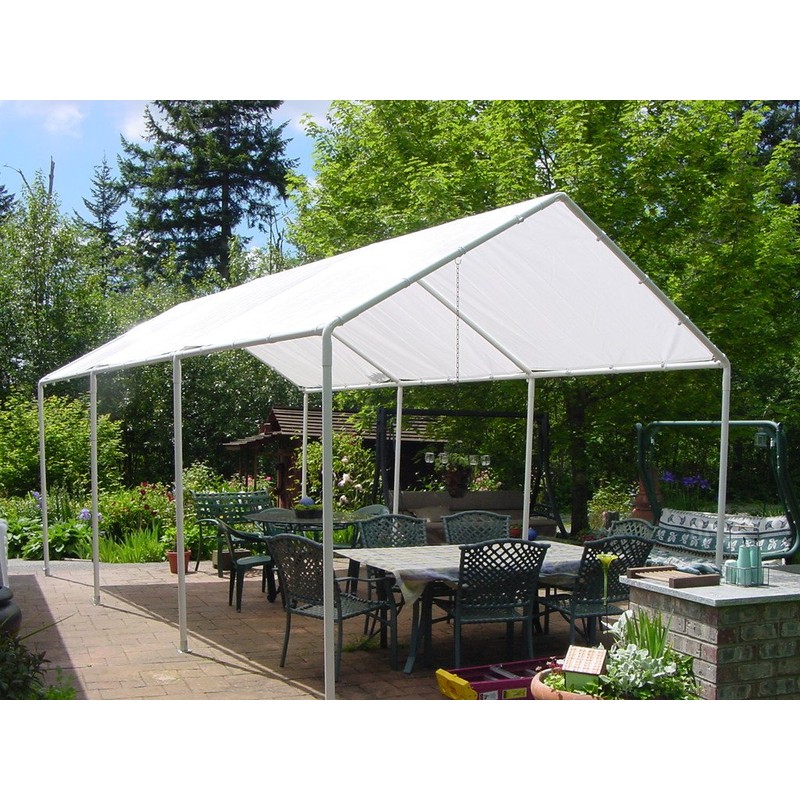 Dry Top Multi-Purpose Heavy Duty Poly Tarp, 20x30 Feet, White