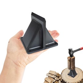 JINHAN Firewood Kindling Splitter – Portable 3 Inch Kindling Splitter for Camping Log Splitter, Small Wood Splitter Wedge for Home, Campsite & More