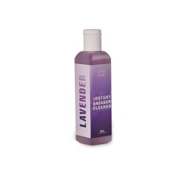 LEATHER VILLAGE Shoe Cleaner Kit with Bottle and Brush - 4oz Available in Lavender Fragrance | All-Natural, Chemical-Free Formula | Safe for Nubuck, Canvas, Suede, and Mesh Shoes